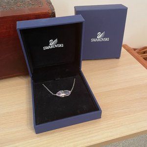 Swarovski Pink Crystal Pendant Necklace